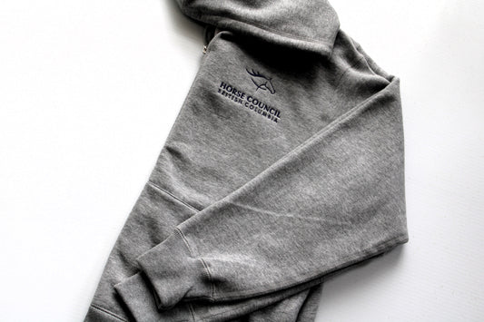 Grey Zip-Up Hoodie