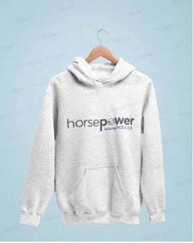 HCBC Horse Power Hoodie Horizontal Logo